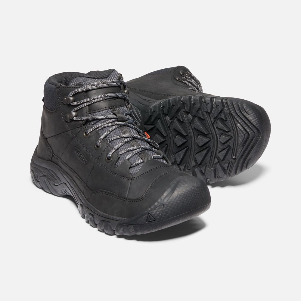 Keen Chukka Kängor Herr Svarta - Targhee Iii Waterproof - 301256AZK